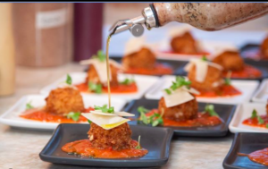 chef for a luxury dinner party