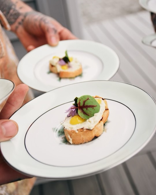 Appetizers done by private chef services in new jersey