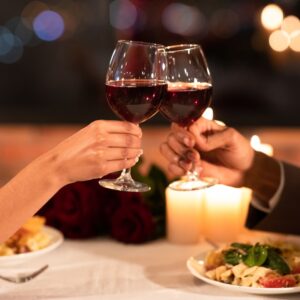 wedding anniversary dinner at home